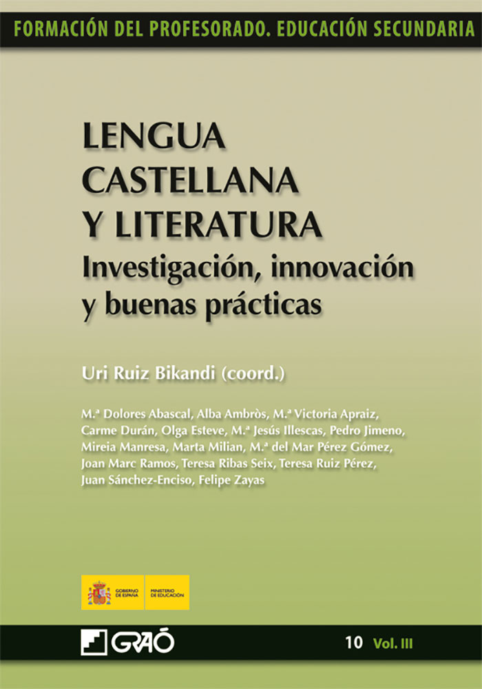 Lengua Castellana y Literatura.Investigación, innovación y buenas prácticas