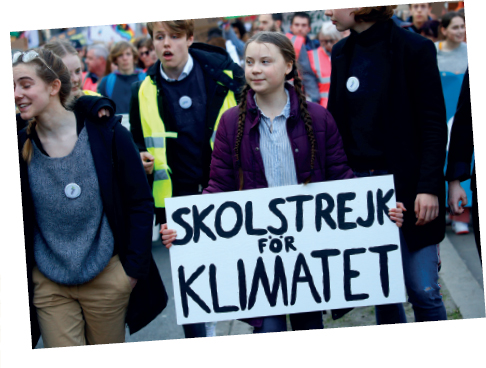 Greta Thunberg ha llamado la atención del mundo entero y ha desencadenado un movimiento juvenil global de protesta por la inacción ante el cambio climático