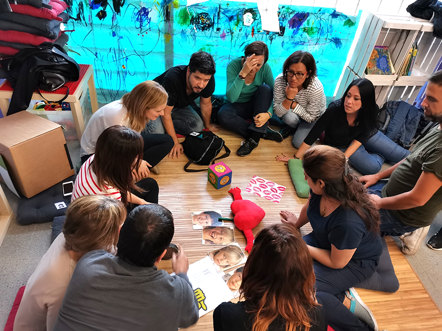 Una reunión de familias