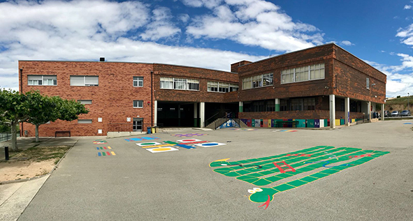 Imagen del edificio del colegio