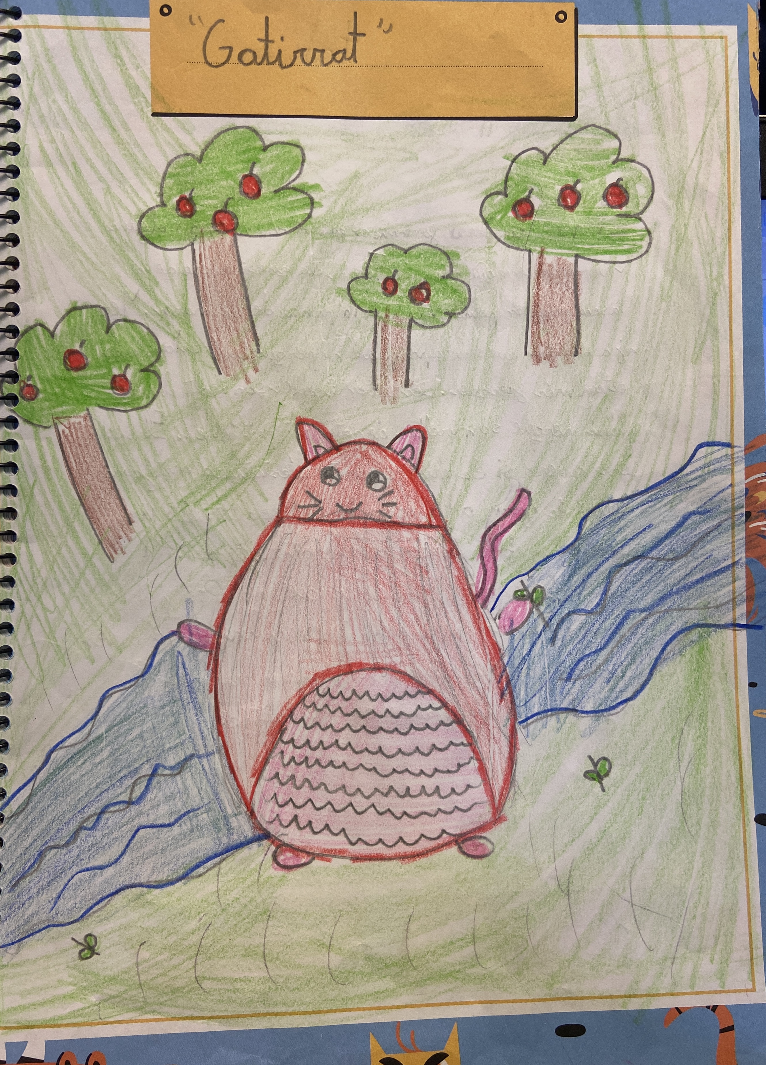 Dibujo de un alumno