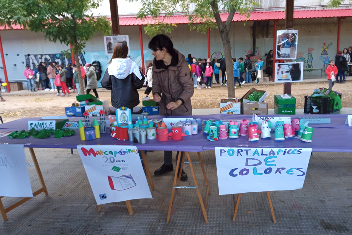 Imagen de un mercadillo