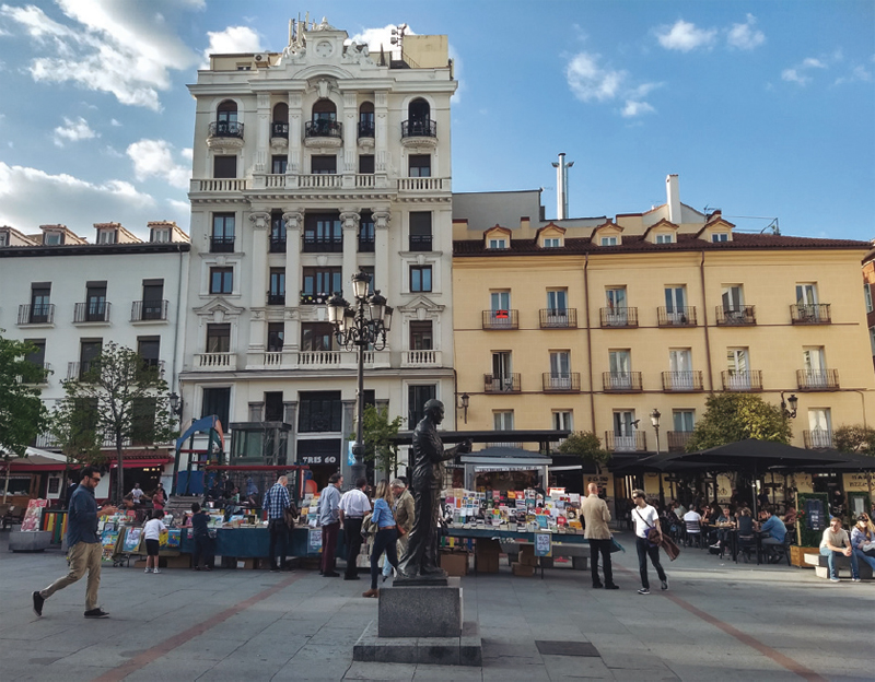Plaza de Santa Ana, Barrio de las Letras (Madrid)