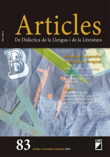 REVISTA ARTICLES – 083 (OCTUBRE 19)Ensenyar i aprendre a ensenyar llengües