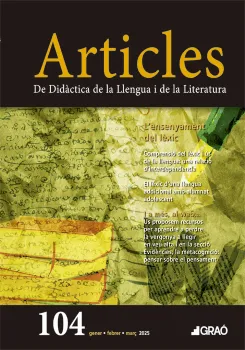 L’ensenyament del lèxic