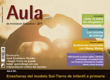 Enseñanza del modelo Sol-Tierra de infantil a primaria