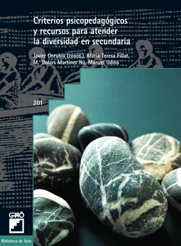 Criterios psicopedagógicos y recursos para atender la diversidad en secundaria