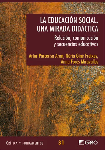 La educación social. Una mirada didàctica