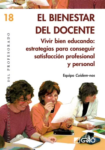 El bienestar del docente.