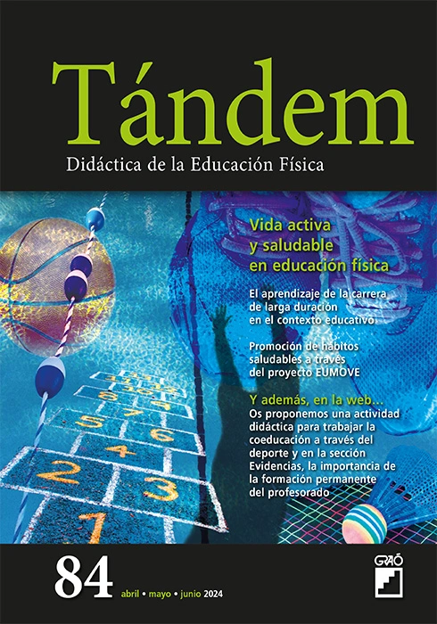 Vida activa y saludable en educación física